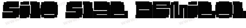 Silo Slab Demibold Italic字体转换